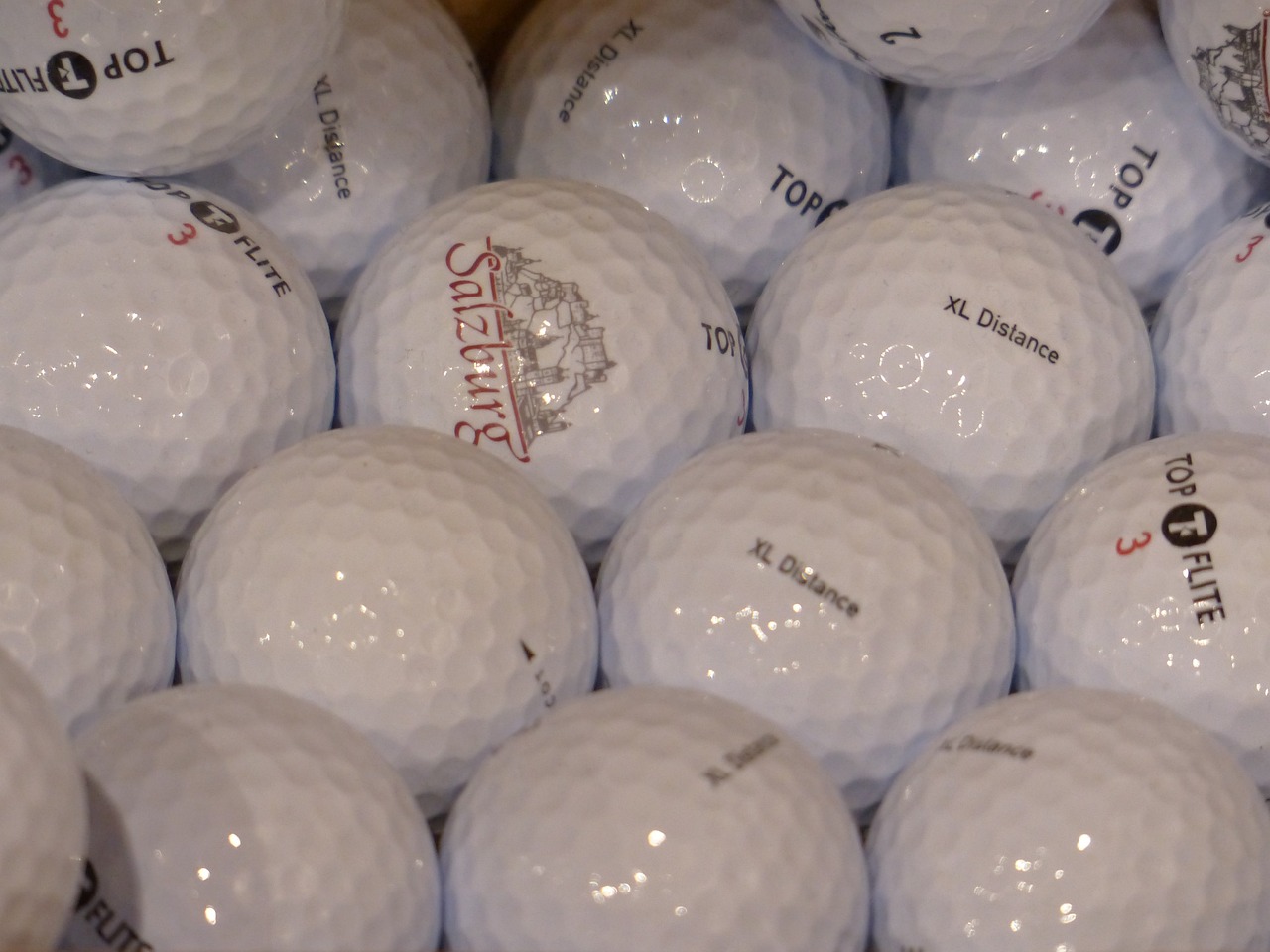 bolas de golfe