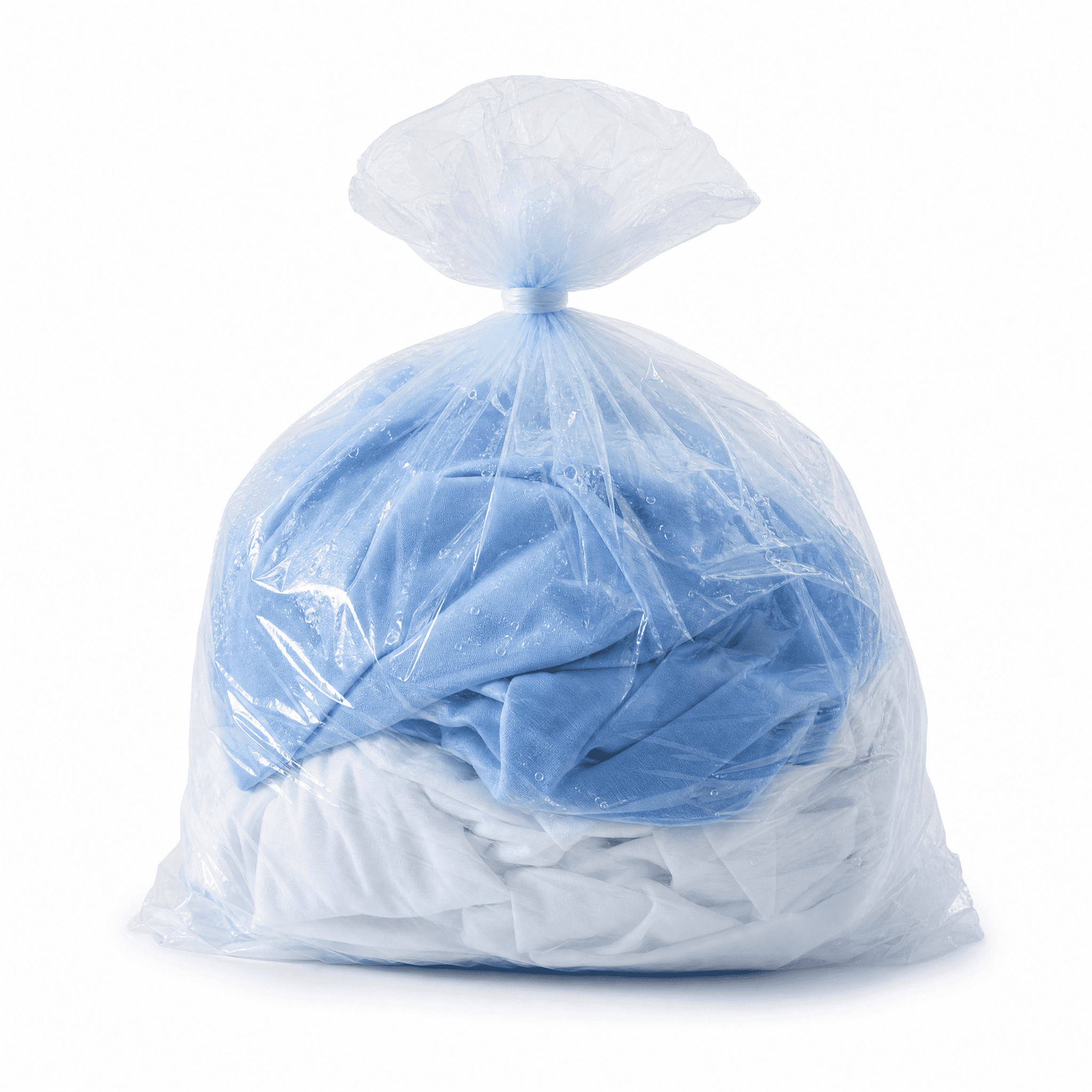 Saco m&eacute;dico para roupa sol&uacute;vel em &aacute;gua 